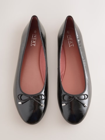 Next Ballerina met riempjes 'Forever Comfort' in Zwart