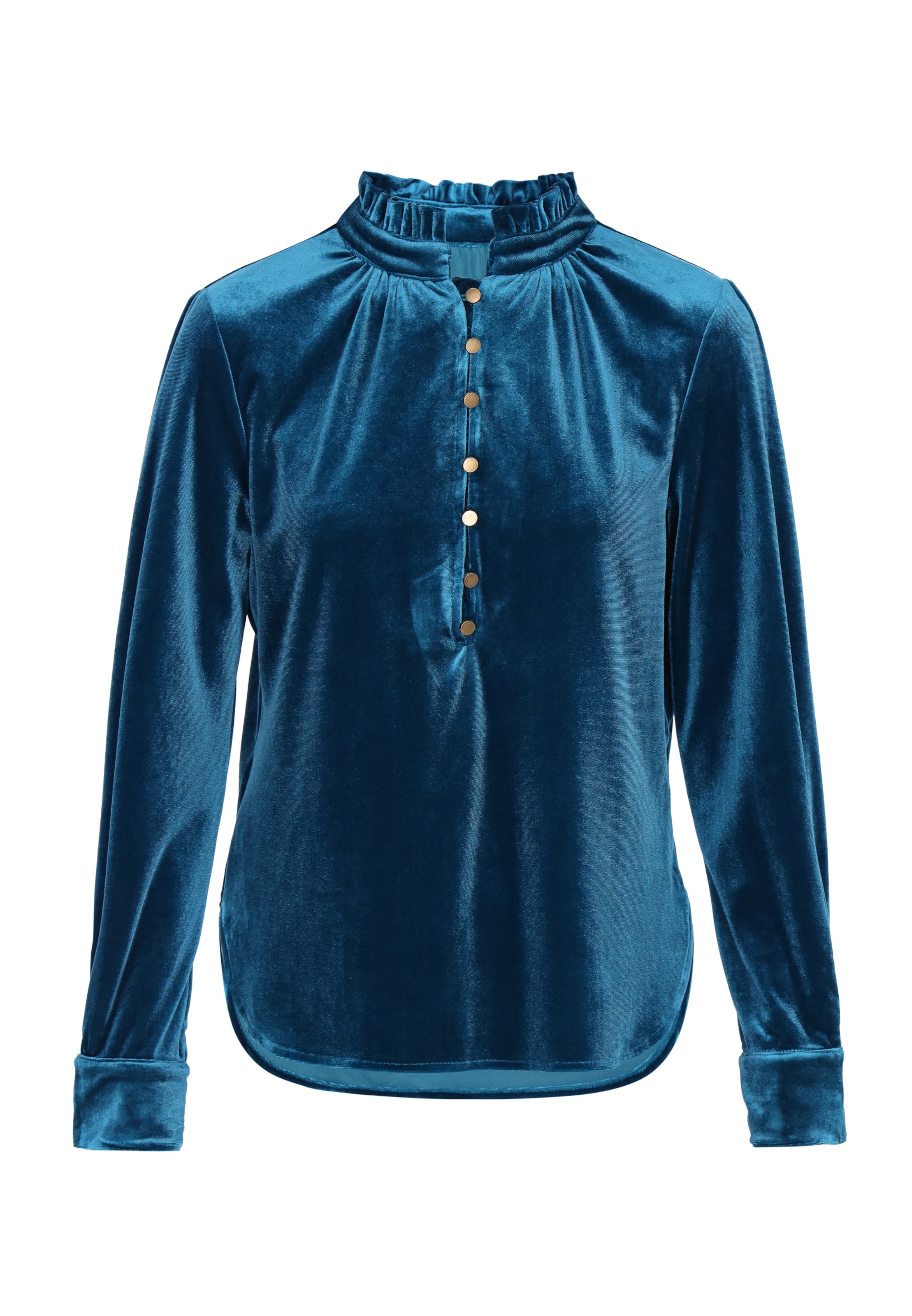 faina Blouse in Blue: front