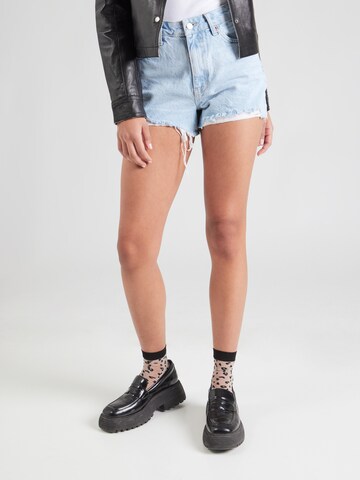 TOPSHOP Regular Jeans in Blauw: voorkant