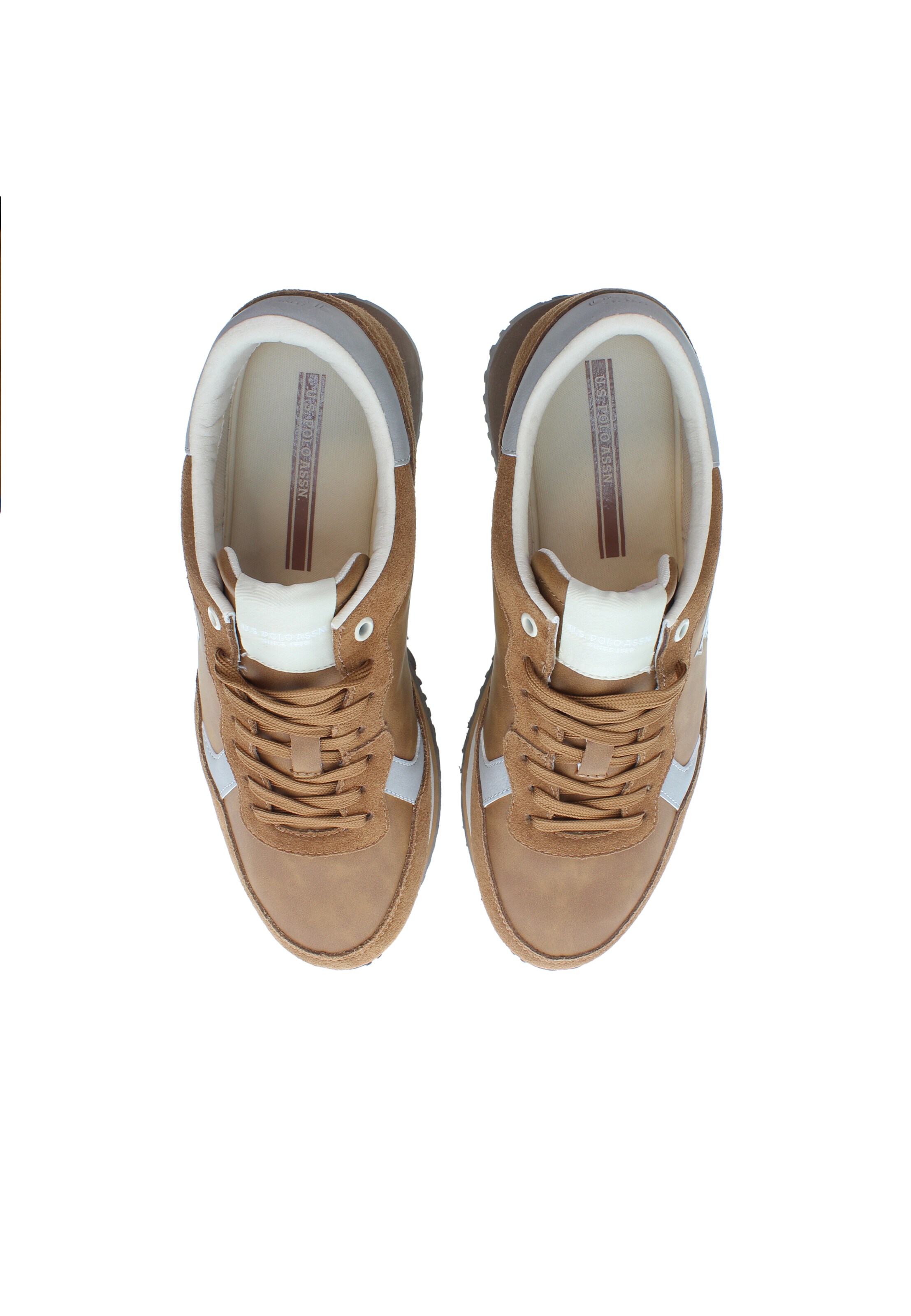 U.S. POLO ASSN. Platform trainers in Brown