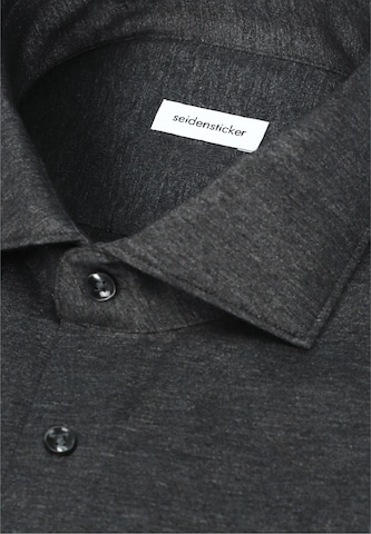 Coupe regular Chemise business SEIDENSTICKER en gris