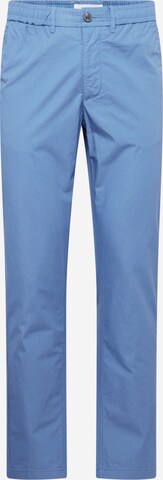 KnowledgeCotton Apparel Regular Broek in Blauw: voorkant