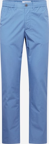 Regular Pantaloni de la KnowledgeCotton Apparel pe albastru: față