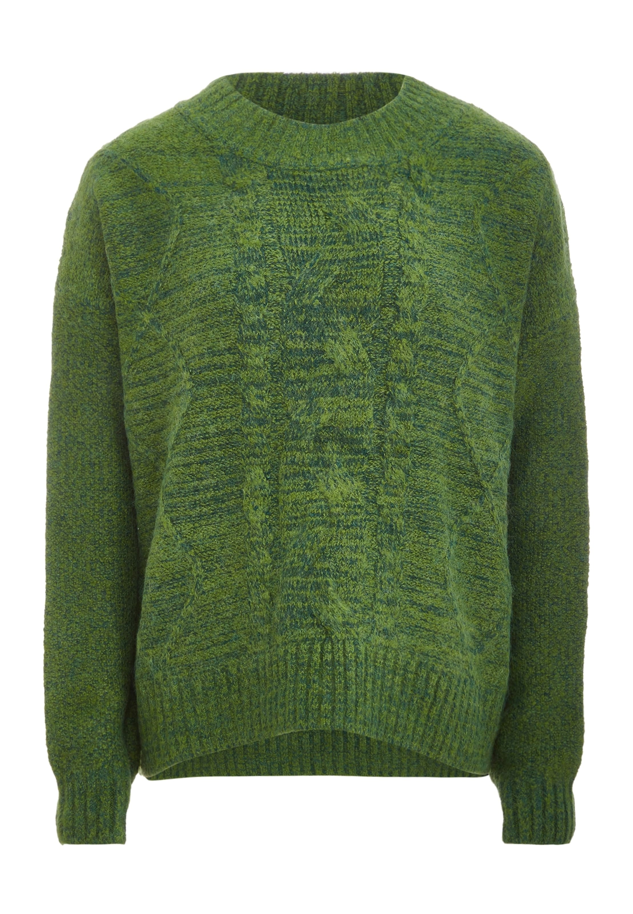 Tanuna - Pullover em verde: frente