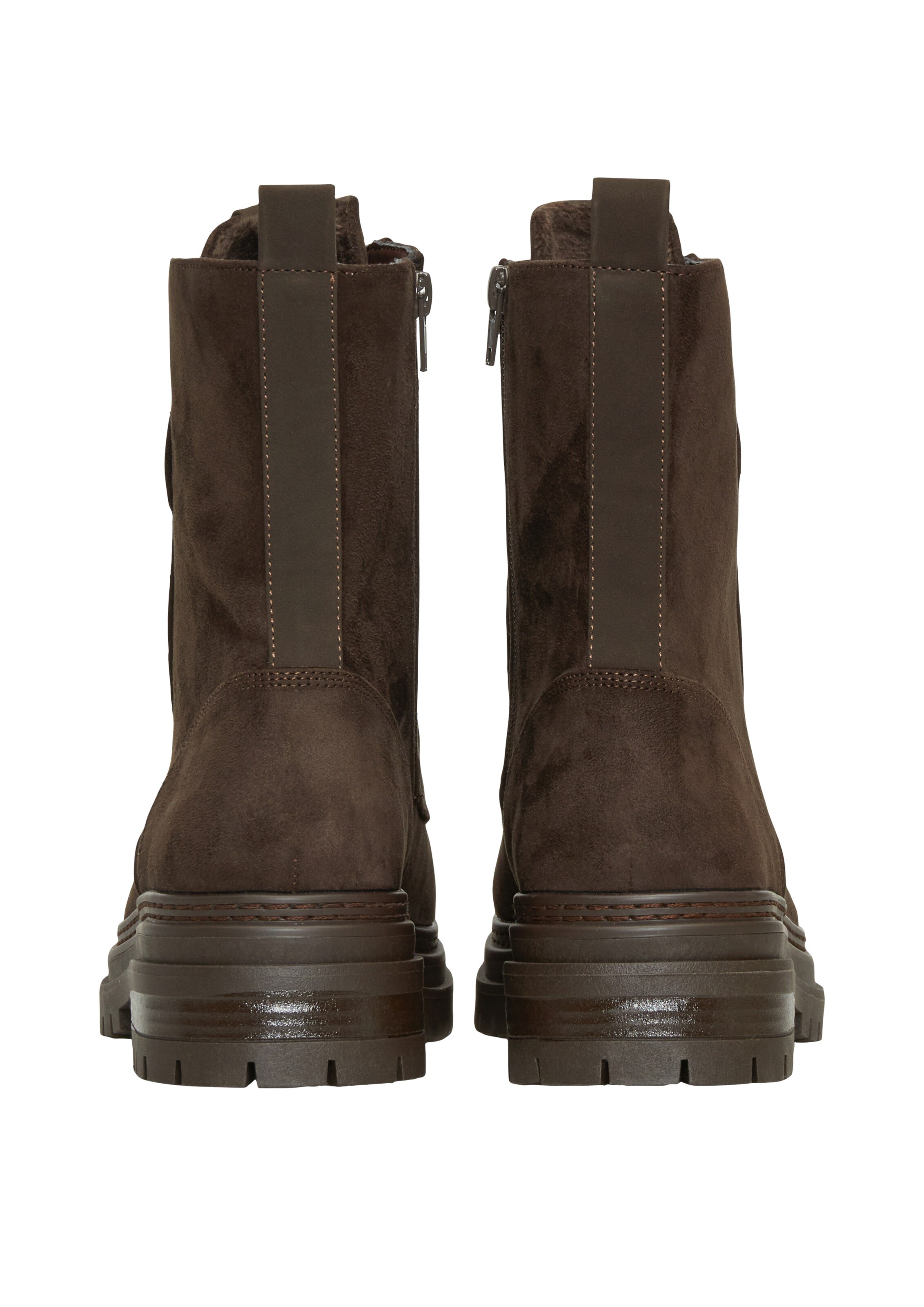 Bottes s.Oliver en marron : derrière