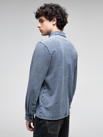 BIG STAR Shirt 'Erak' in Blue