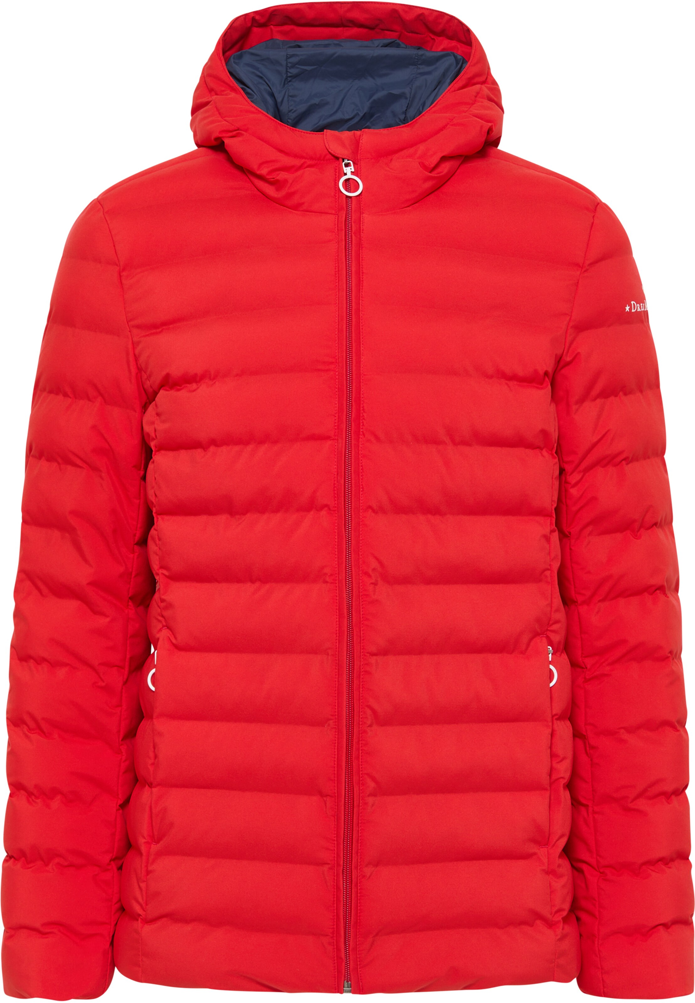 DreiMaster Maritim Winterjacke in Rot: Vorderseite