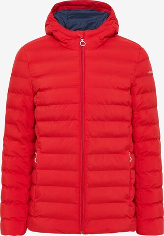 DreiMaster Maritim Winter Jacket in Red: front