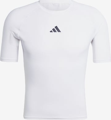 ADIDAS PERFORMANCE Functioneel shirt in Wit: voorkant