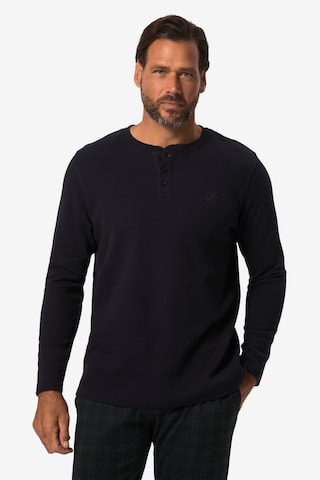 JP1880 Schlafshirt in Blau: predná strana