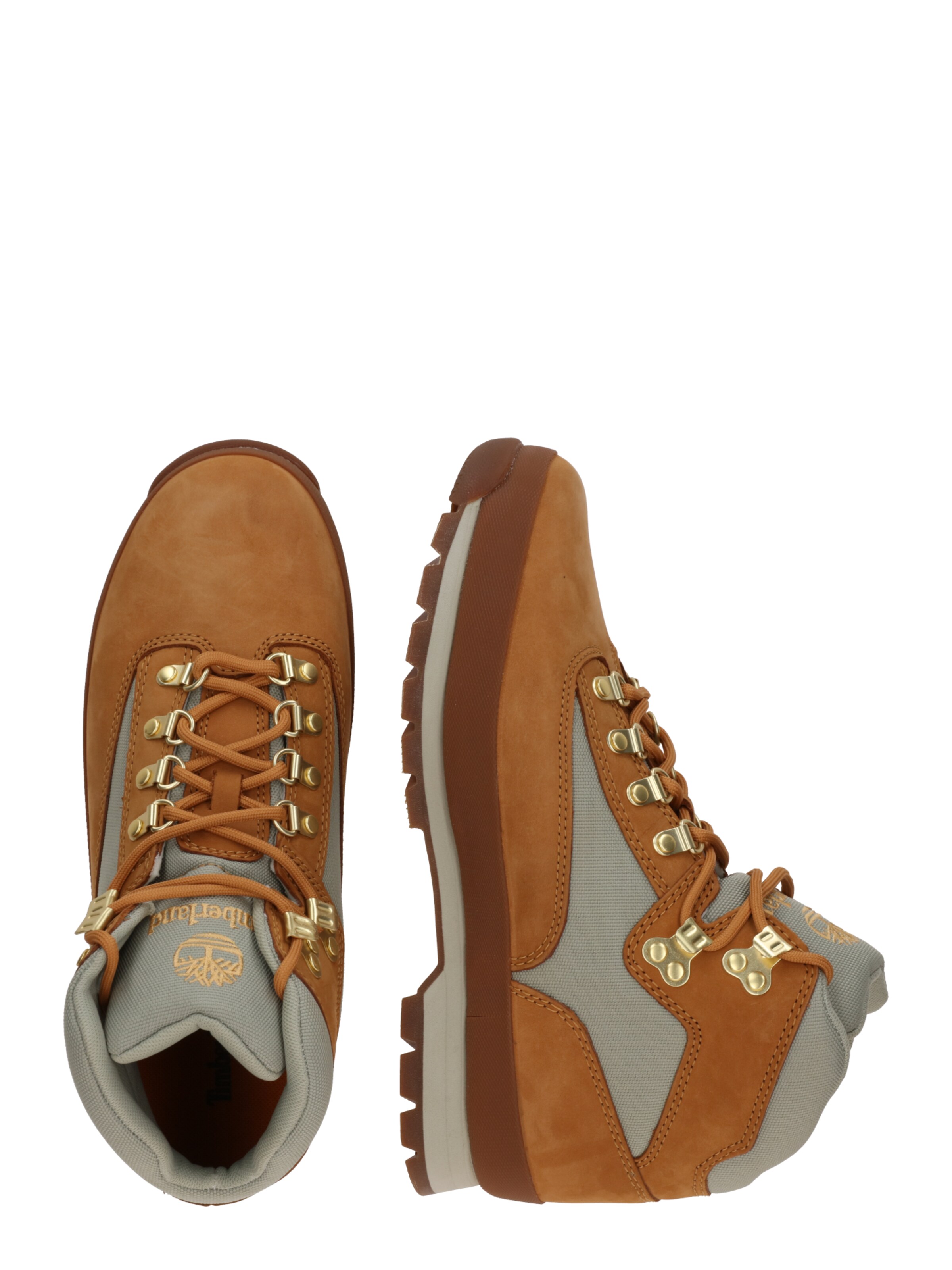 TIMBERLAND Šnurovacie čižmy - Hnedá