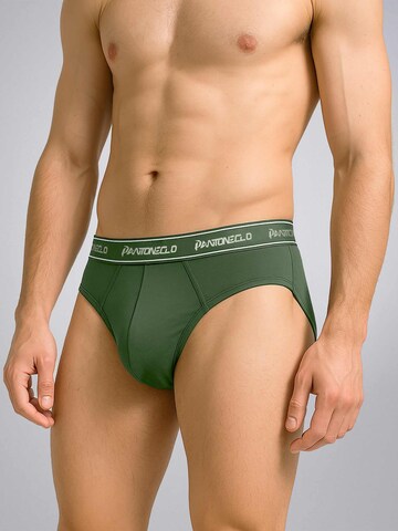PANTONECLO Slip 'Pantoneclo Men’s Boxer Brief Underwear' in Green