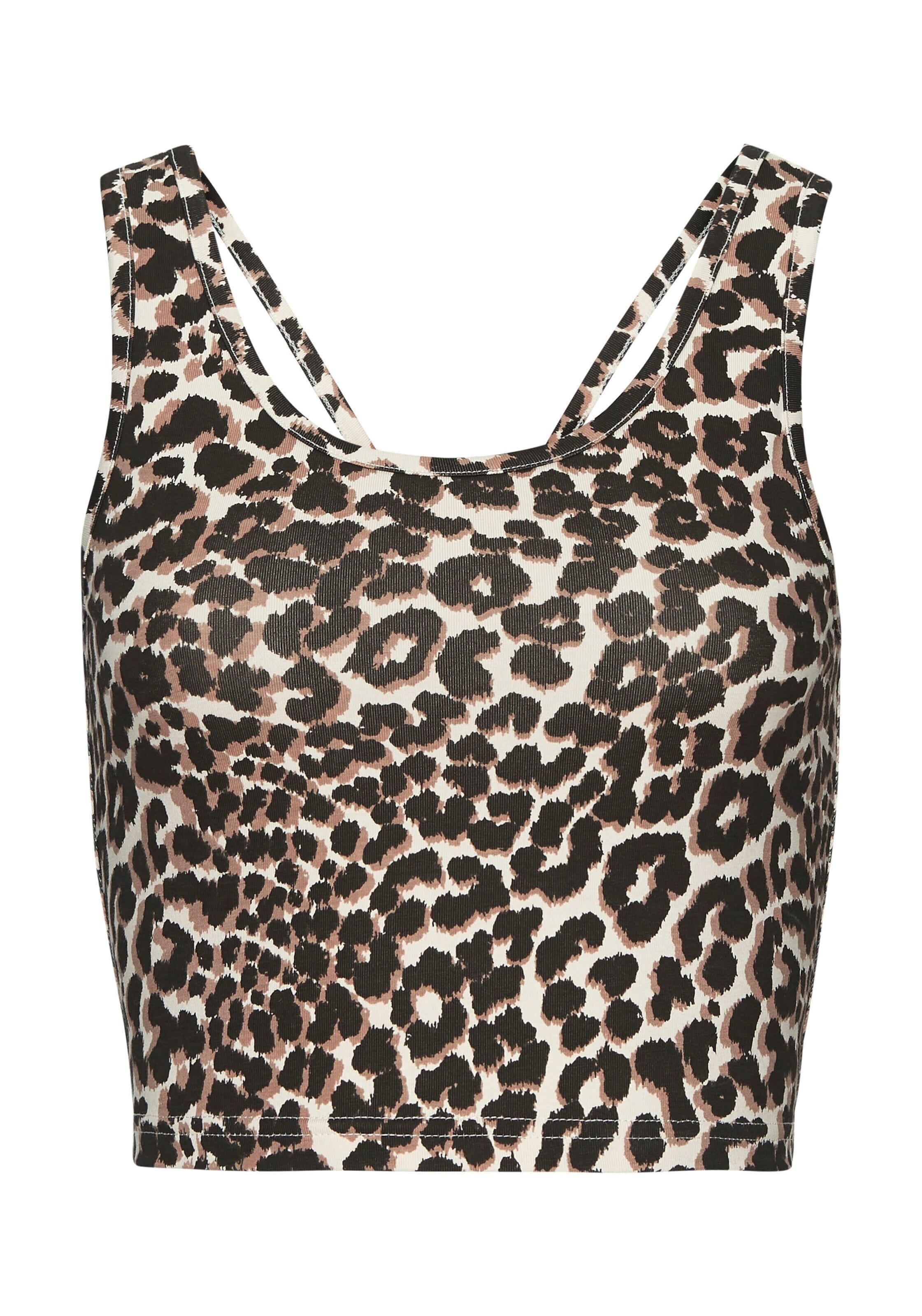 LASCANA ACTIVE Топ в Бежевый: спереди