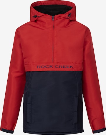 Rock Creek Between-Season Jacket in Red: front