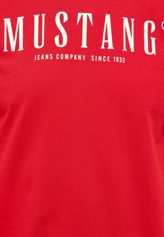 MUSTANG Shirt 'Austin' in Rot