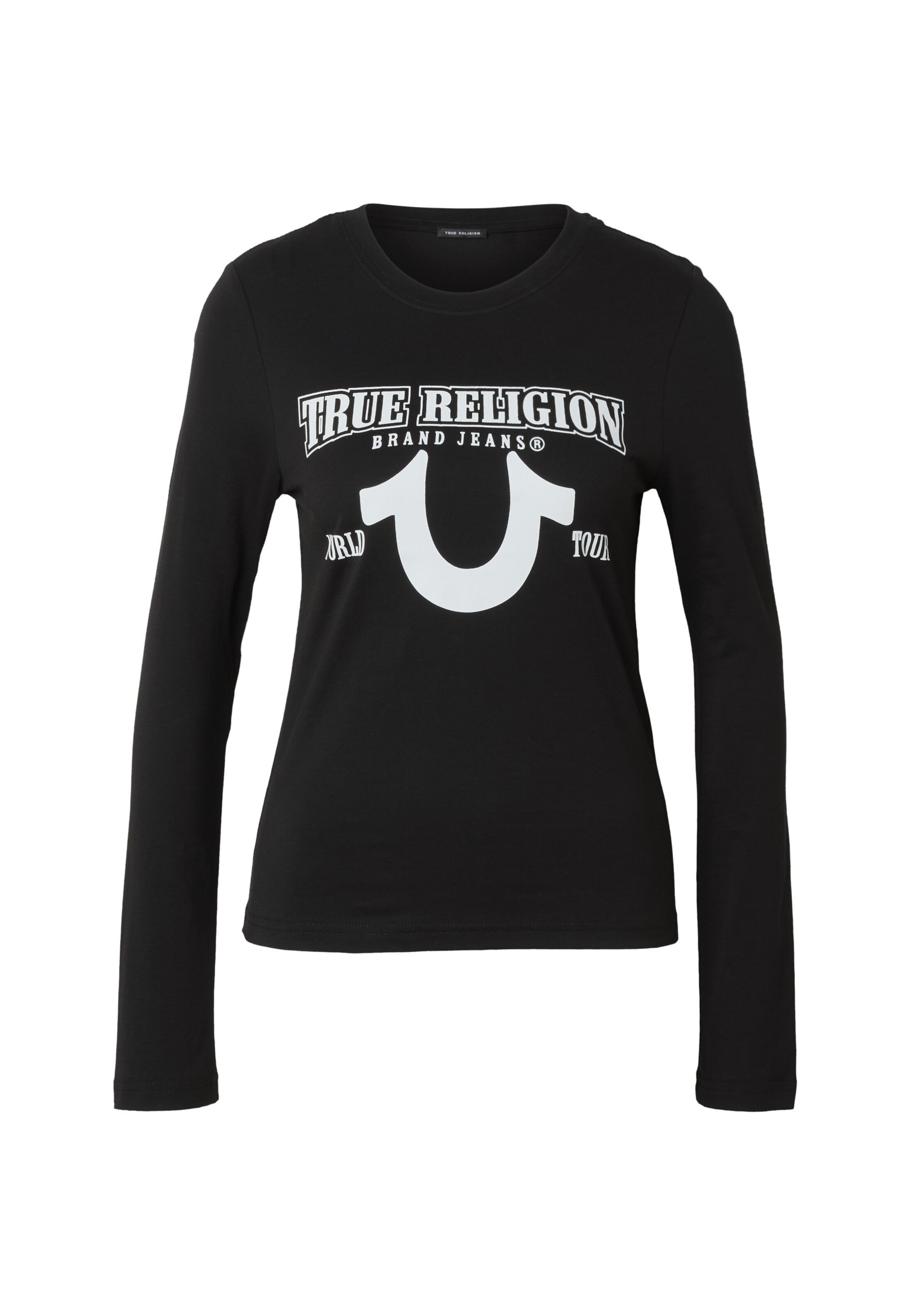 True Religion - Camisa em preto: frente