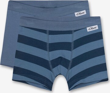 s.Oliver Underpants in Blue: front