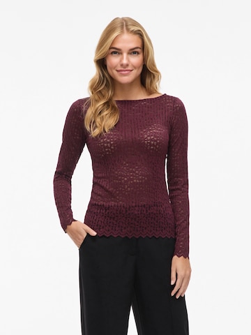 T-shirt 'VIROMINA' VILA en violet : devant