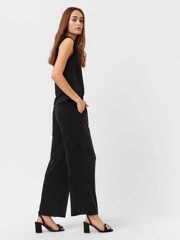 VERO MODA Wide leg Pants 'Dana' in Black