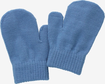 Villervalla Gloves in Blue: front