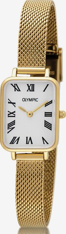 Olympic Uhr in Gold: predná strana