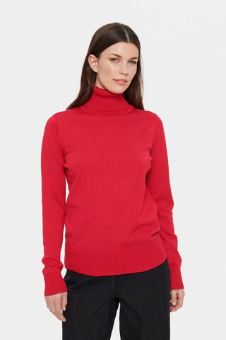 SAINT TROPEZ Pullover 'J2046' i pink: forside