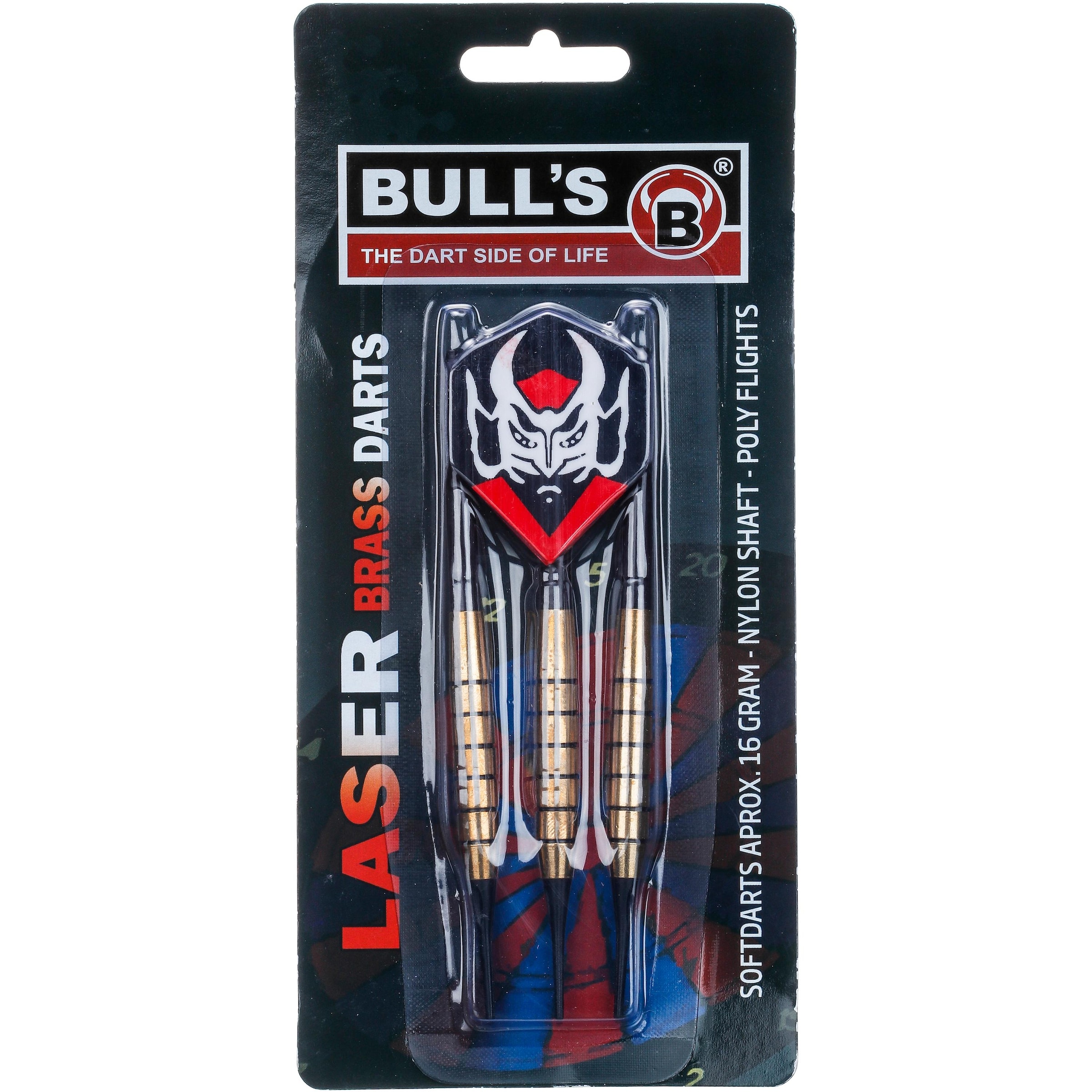 BULL'S Dartpfeil in Schwarz