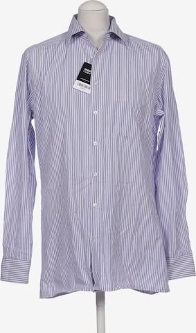 LLOYD Button Up Shirt in M in Blue: front
