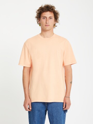 Volcom T-Shirt 'Solid Stone' in Orange: Vorderseite