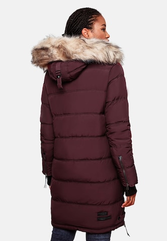 MARIKOO Winter coat 'Chaskaa' in Red