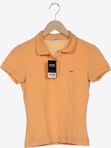 LACOSTE Top & Shirt in S in Orange: front