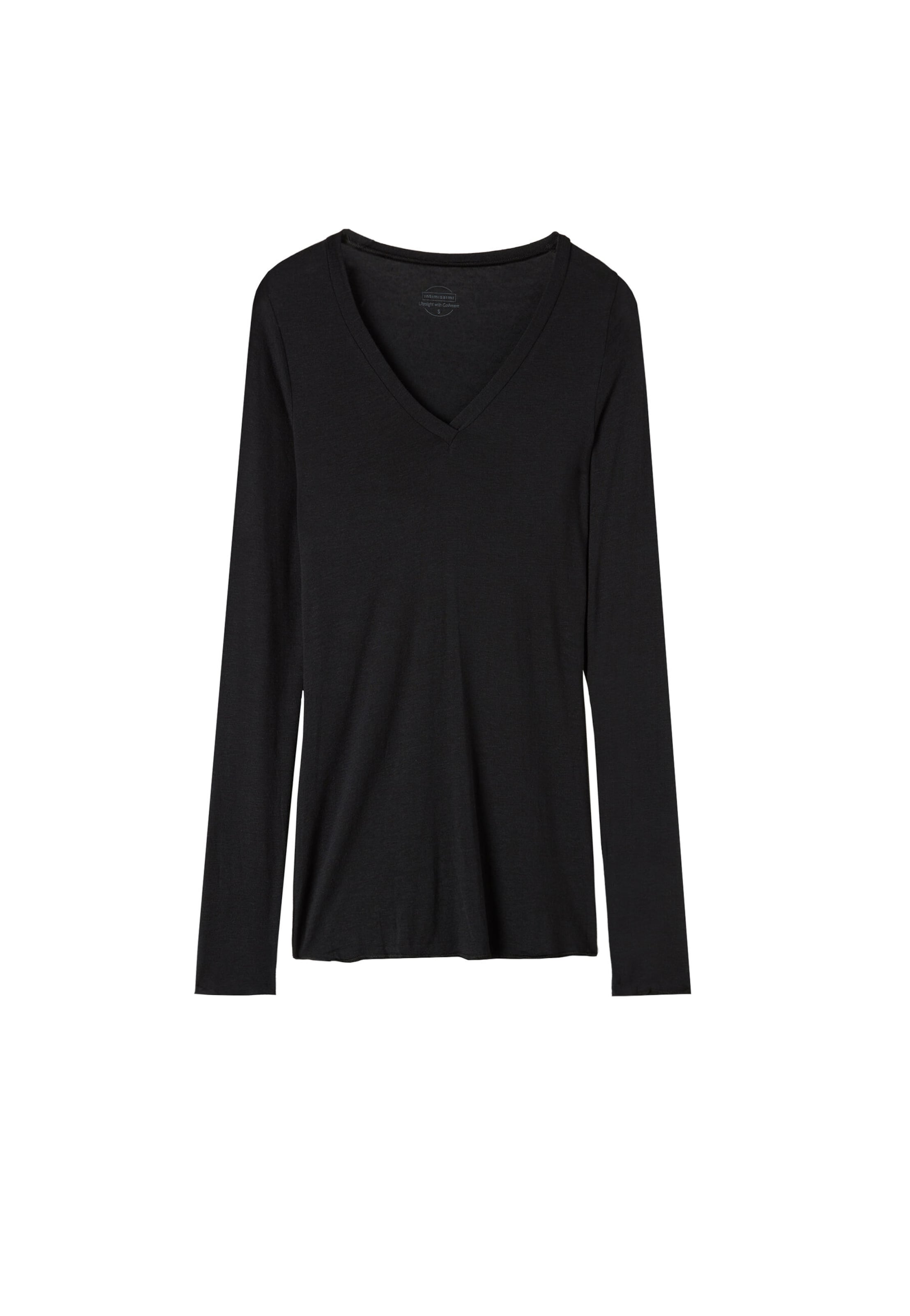 INTIMISSIMI Shirt in Black: front