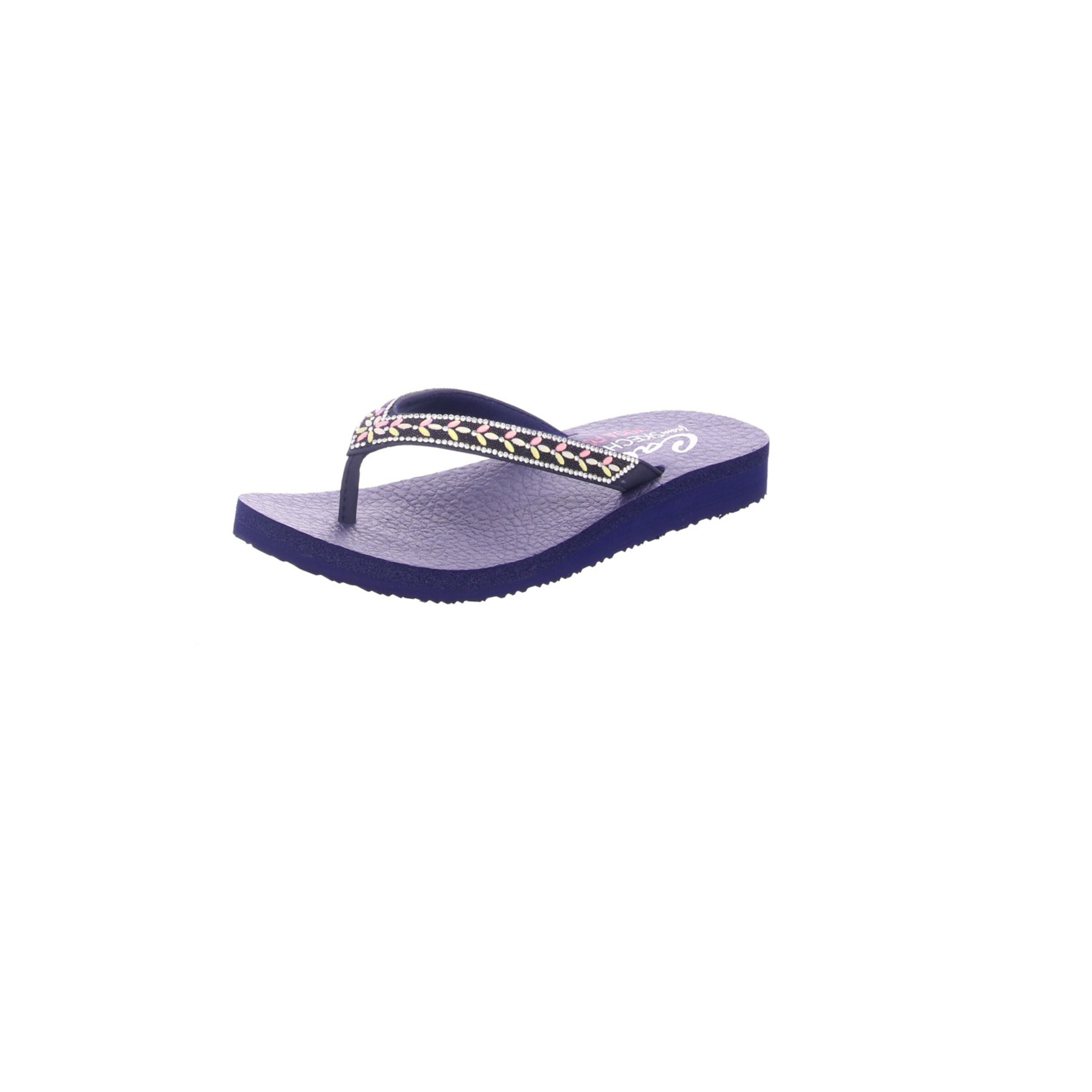 SKECHERS T-bar sandals in Purple: front