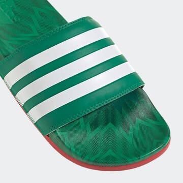 ADIDAS SPORTSWEAR Beach & Pool Shoes 'Comfort Adilette' in Green