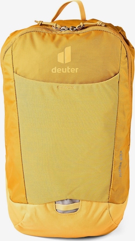 Sac à dos DEUTER en jaune : devant