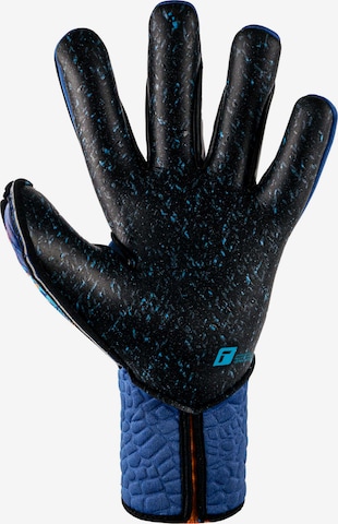 REUSCH Athletic Gloves in Blue