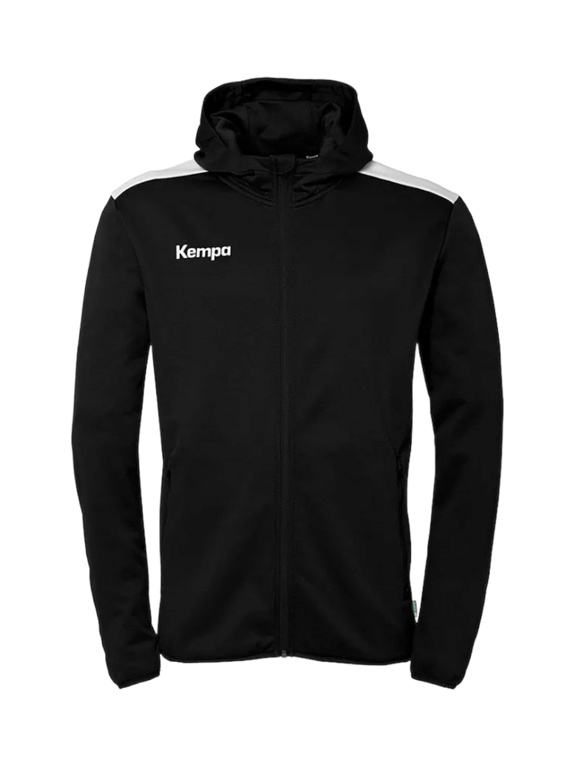 KEMPA Sportovní mikina 'Emotion 27' – černá: přední strana