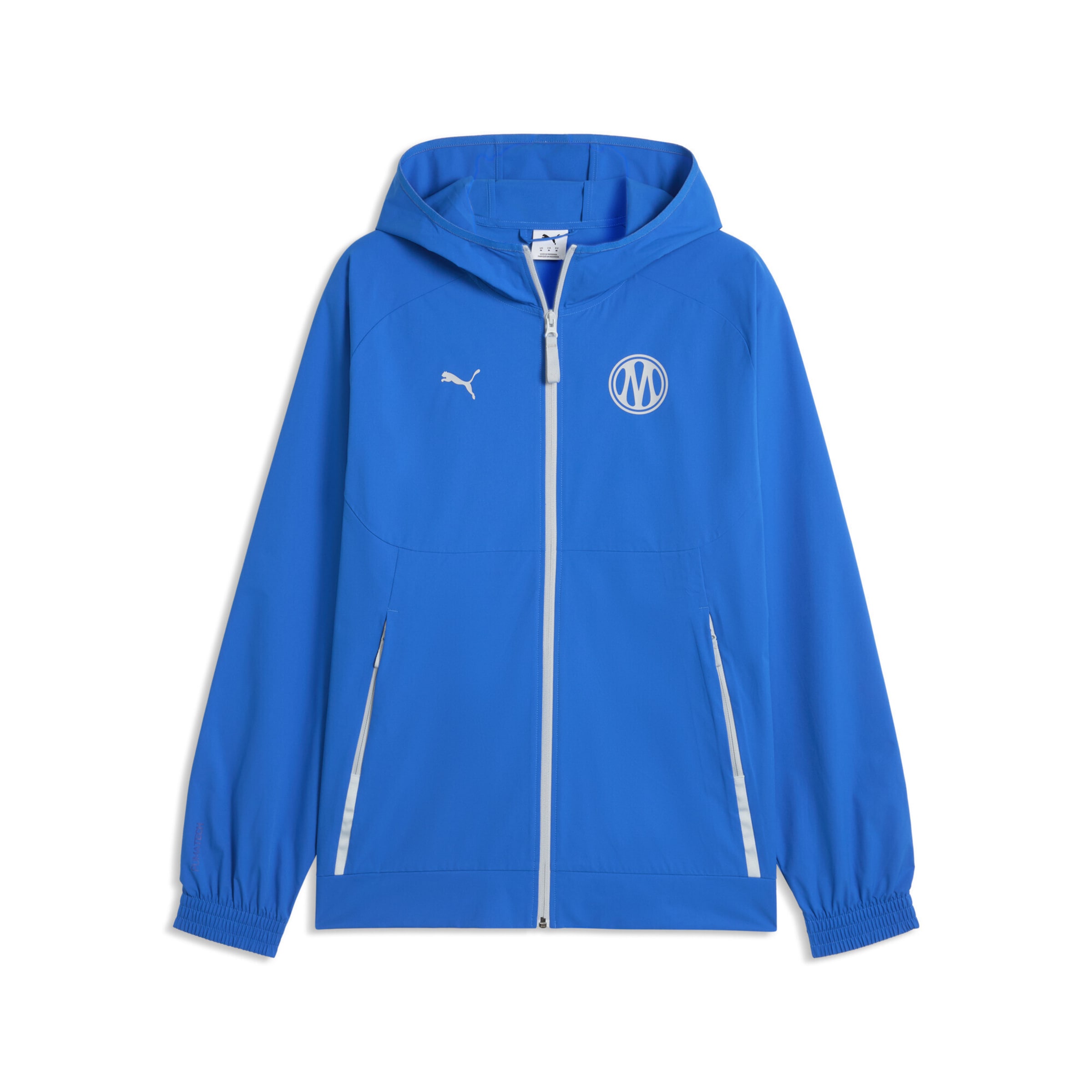 PUMA Training jacket 'Olympique de Marseille Pumatech' in Blue: front