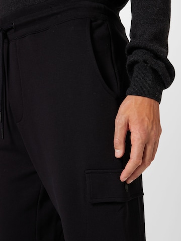 JOOP! Jeans Tapered Cargo Pants 'Saint' in Black