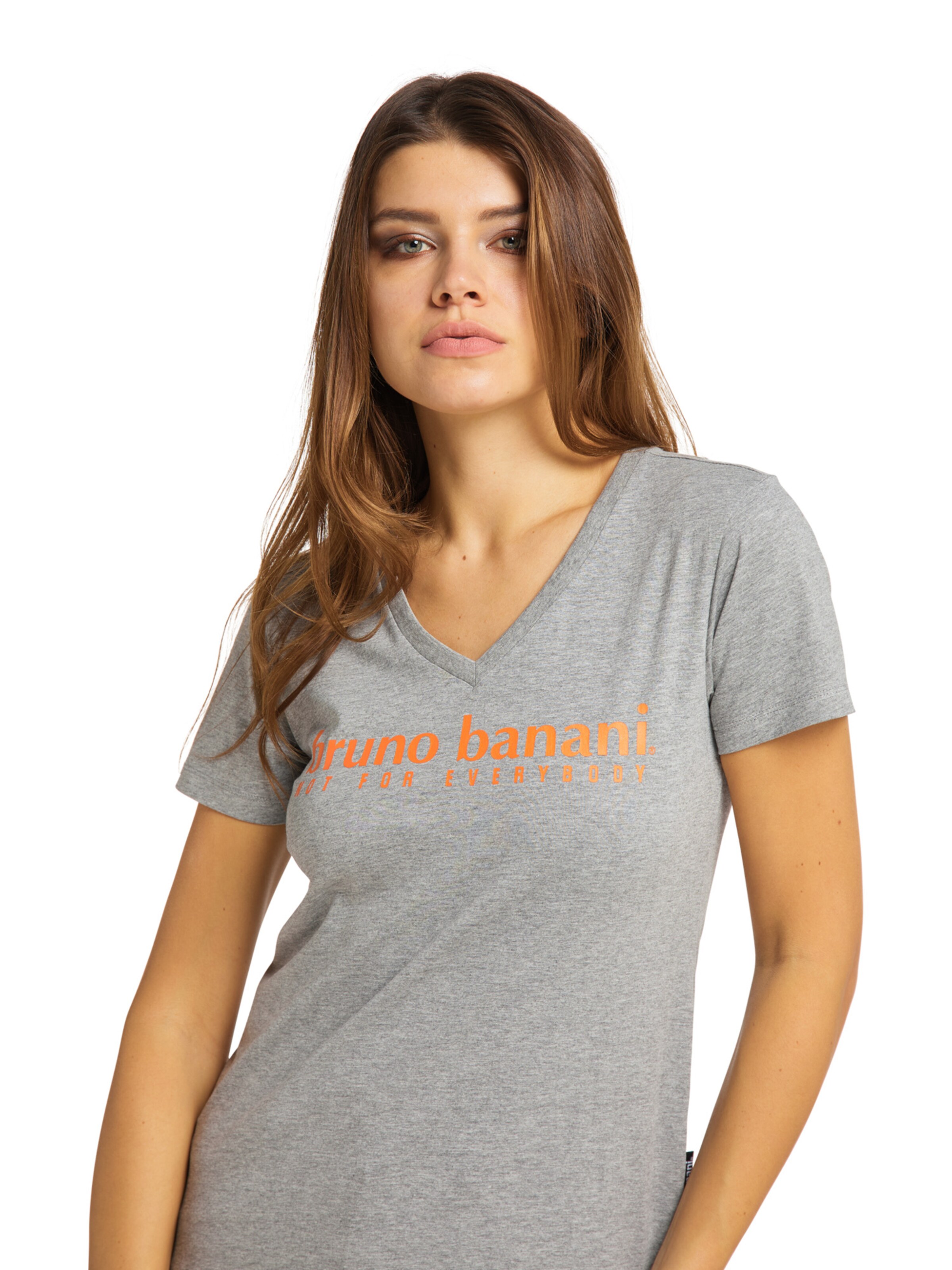 Bruno Banani T-Shirt 'AYERS' in Grau