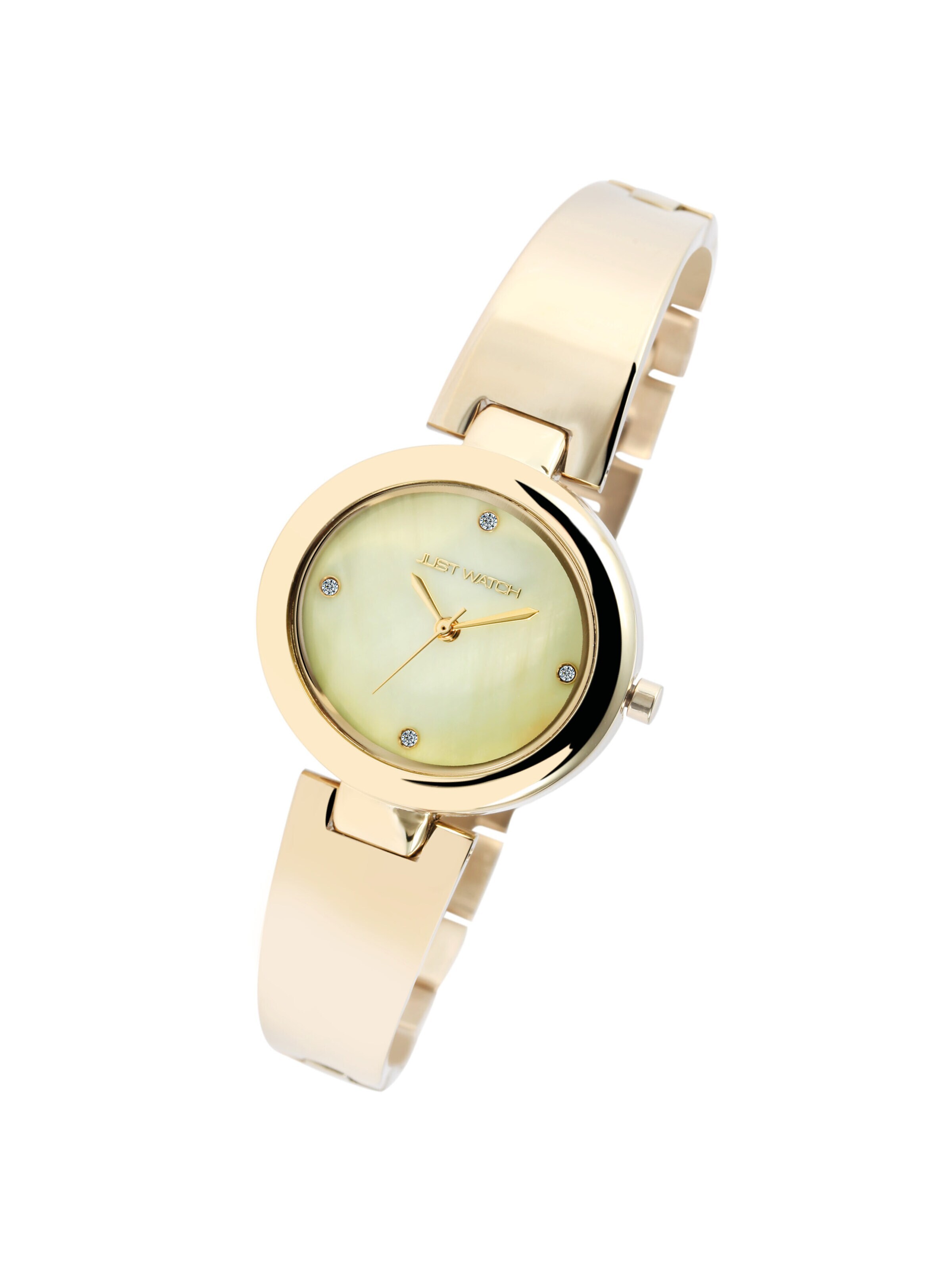 Just Watch Analoguhr 'Mariella, 3 ATM'‌‌ in Gold: Vorderseite