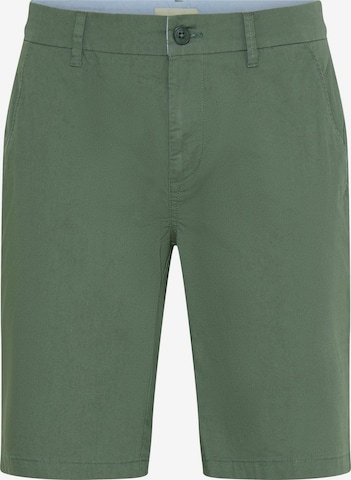 BLEND Chino trousers ' BHMason ' in Green: front