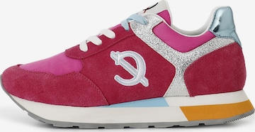 Baskets basses CAFè NOIR en rose : devant