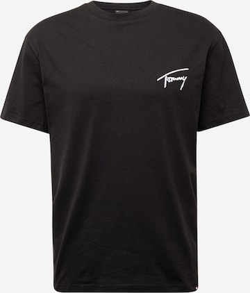 T-Shirt Tommy Jeans en noir : devant