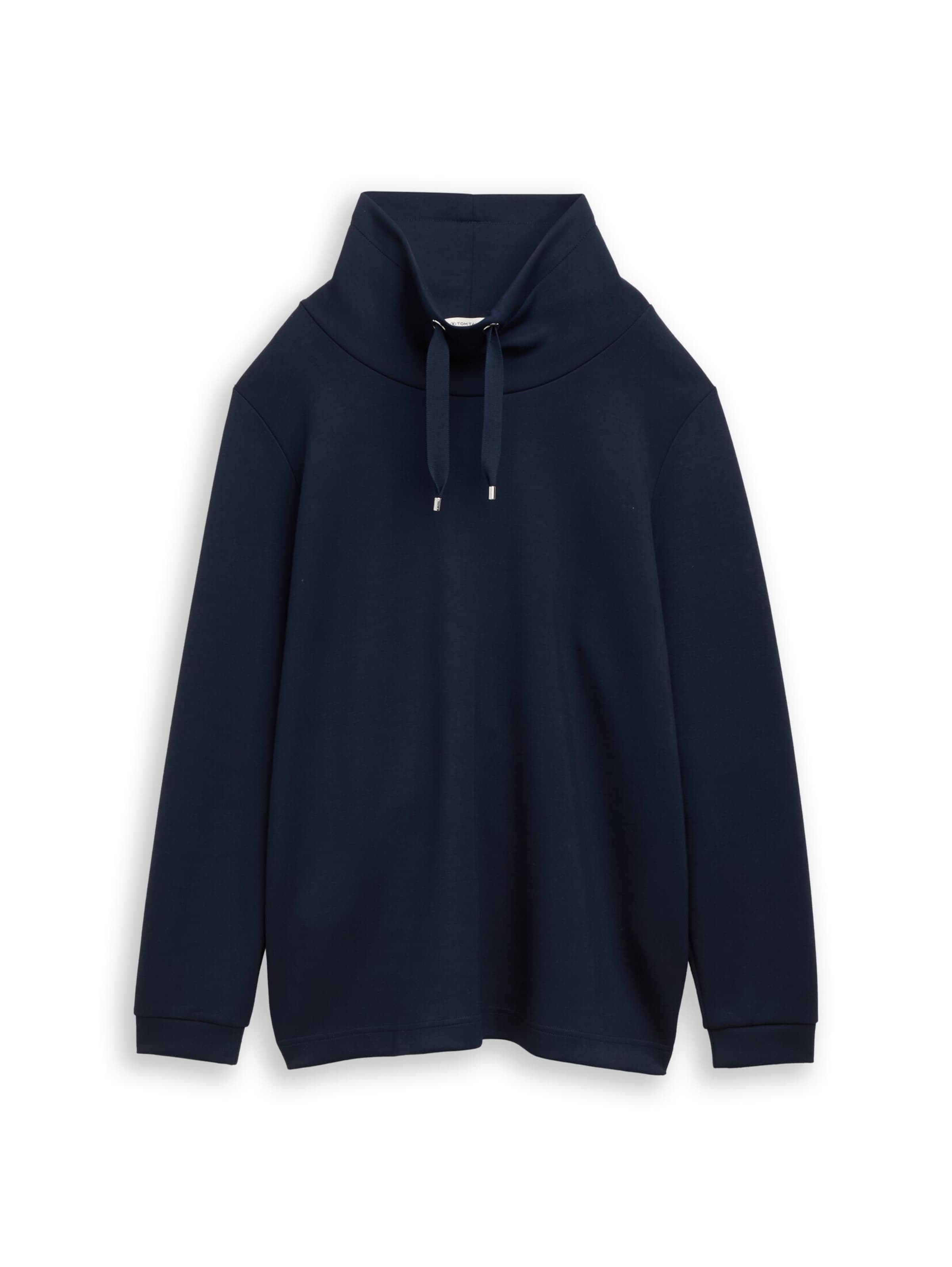 Tom Tailor Women + Sweatshirt in Blau: Vorderseite