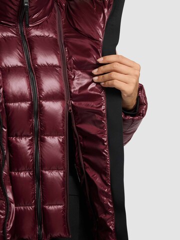 Veste d’hiver 'Rabia' khujo en rouge