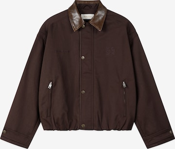 Veste mi-saison Another Cotton Lab en marron : devant