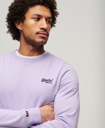 Superdry Sweatshirt 'Essential' in Lila