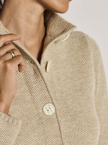 MADELEINE Knit cardigan in Beige