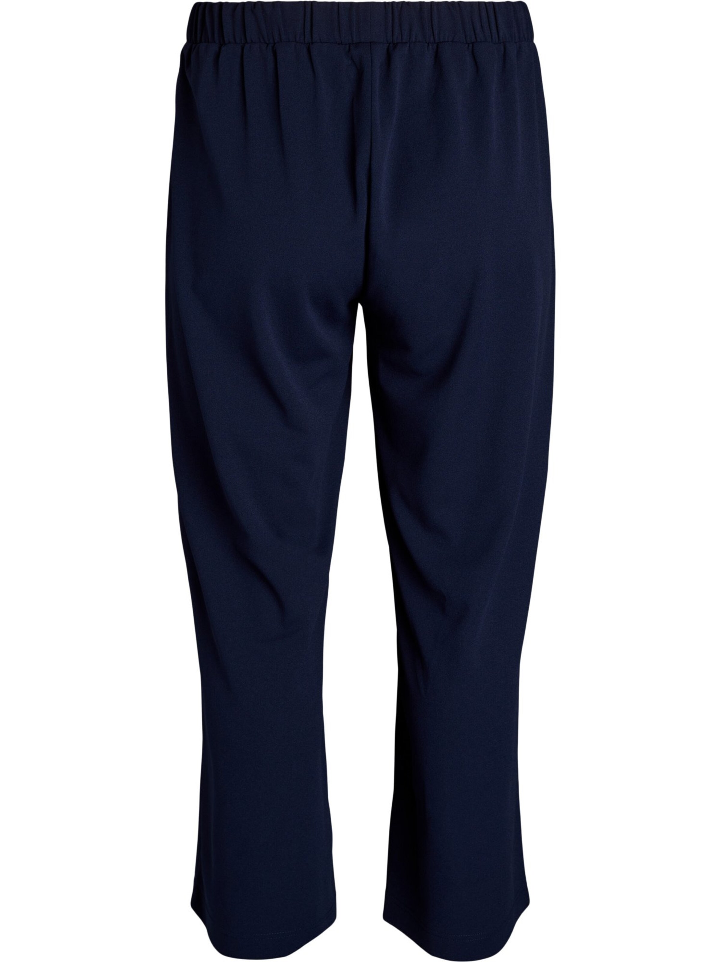 Zizzi Široký strih Nohavice 'Flella' - Modrá